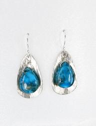 Mohave Turquoise Earrings by Sherri Lane