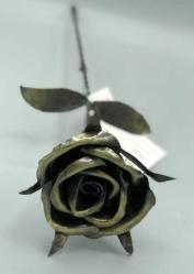 Large Metal Rose by Jack Wolfsen