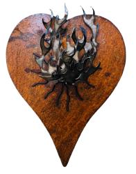 Heart On Fire #212 by Jack Wolfsen