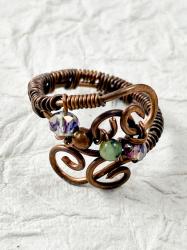 INTRICATE RING by Vicki Davis