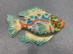 Gold Fish-Tropical by Cathy Crain