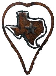Star of Texas Heart 221 by Jack Wolfsen
