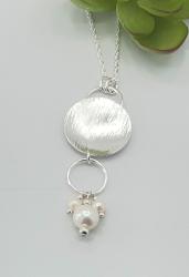 Rain Dance Pearl Necklace by Sherri Lane