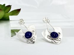 Swirling Waters Earrings by Sherri Lane