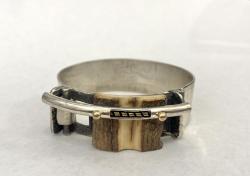 Black Coral, Fossil Ivory 14K by Fred%20Tate
