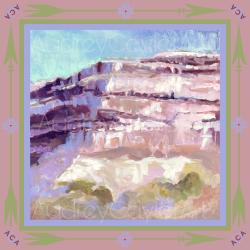 High Rolls Silk Scarf by Audrey Caylor
