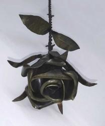 Medium Metal Rose by Jack Wolfsen