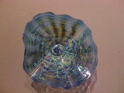 Turquoise With Blue Tones Spinner by Ron and Chris Marrs