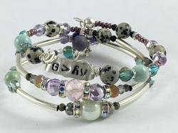 God is greater than my ups and downs bracelet by Vicki Davis