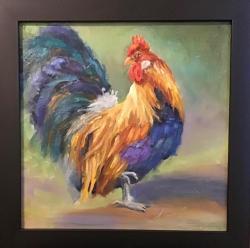 King of the Road (Rooster) by Susie Monzingo