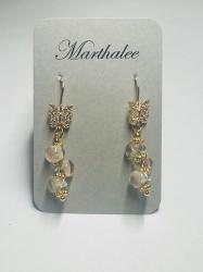 Lampwork earrings by Martha Boles