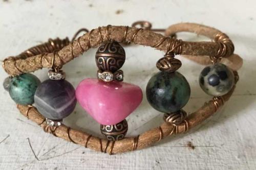 Color Me Happy Bracelet by Vicki Davis