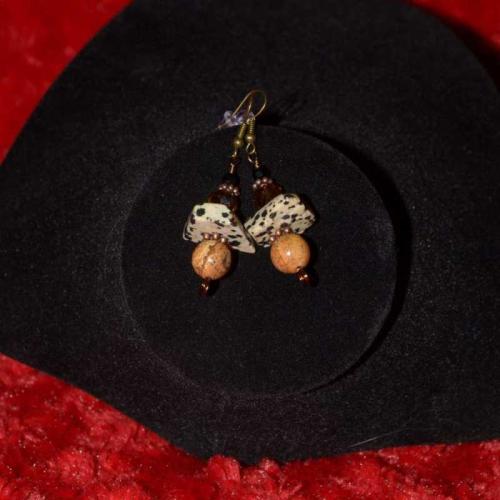 Animal earrings by Vicki Davis