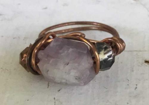 Amethyst Ring by Vicki Davis