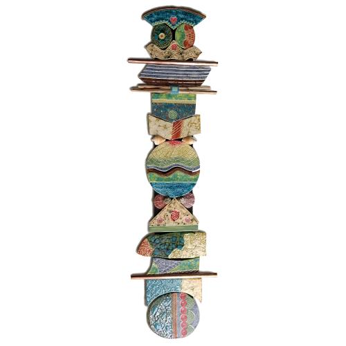 Beach Comber Totem by Cathy%20Crain
