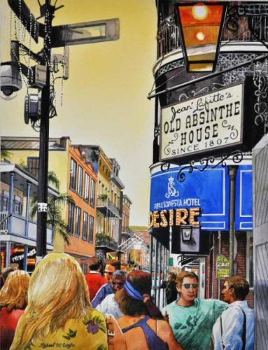 Old Absinthe House, New Orleans by Bob Cook