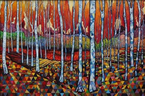 Triangle Forest by Diane Bolinger