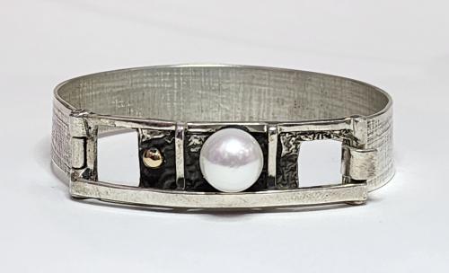 Bracelet Fresh Water Pearl 14K by Fred Tate