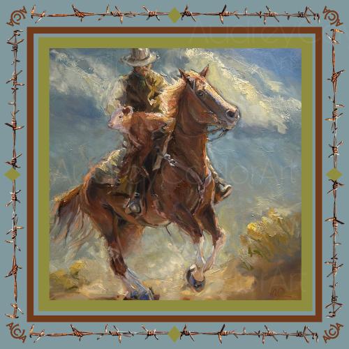 Abisselfa Silk Scarf by Audrey Caylor
