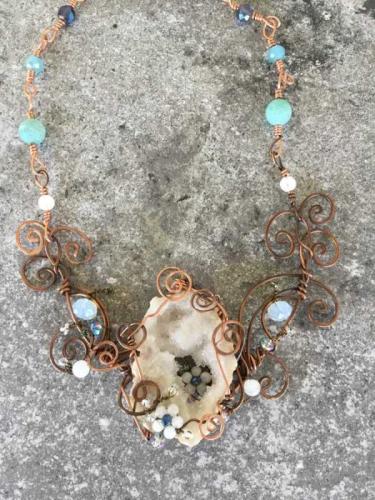 Crystal Garden Necklace by Vicki%20Davis