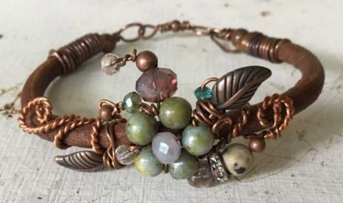 Blooming Bracelet by Vicki Davis