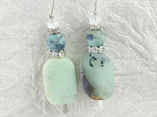 GEMSTONE EARRINGS by Vicki Davis