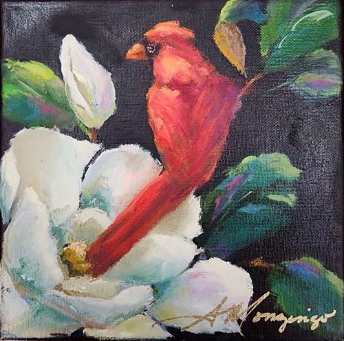 Cardinal/Magnolia by Susie%20Monzingo
