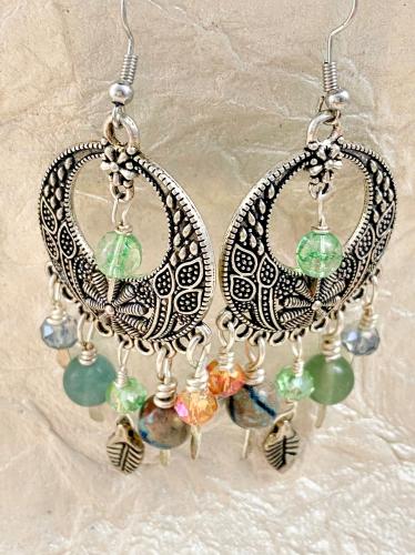 Filigree earrings by Vicki%20Davis