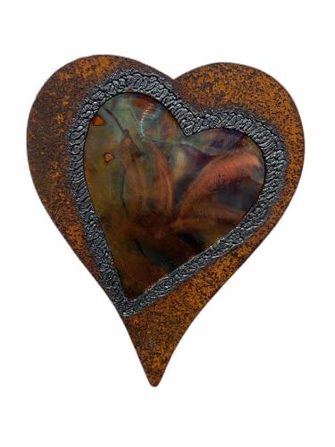 Heart #205 Heart with Lovers by Jack Wolfsen
