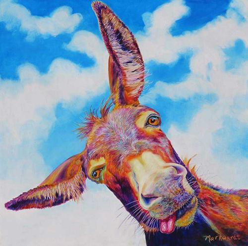Way Wonkey Donkey by Sharon Markwardt's Prints