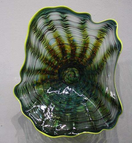 Green and Black with Lime Rim Spinner by Ron and Chris Marrs