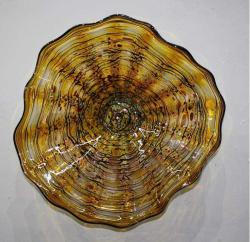 Gold With Dark Brown Rim Spinner by Ron and Chris Marrs