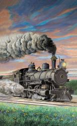 1887 Railroad Arrival by Rebecca Zook