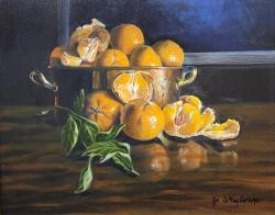 Oranges and Mahogany by Jo LeMay Rutledge