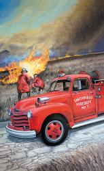 1948 Volunteer Fire Department by Rebecca Zook