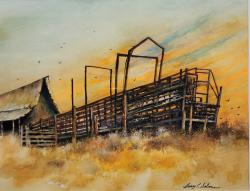 Cattle Chute by Barry L. Selman