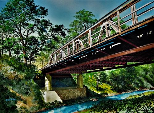 Hico Bridge by Bob Cook