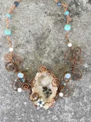 Crystal Garden Necklace by Vicki Davis