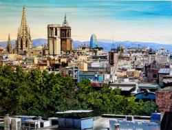 Churches Of Barcelona by Bob Cook