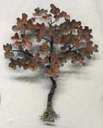 Brown Copper Tree #302 by Jack Wolfsen