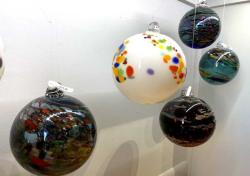 Blown Glass Orb by Ron and Chris Marrs