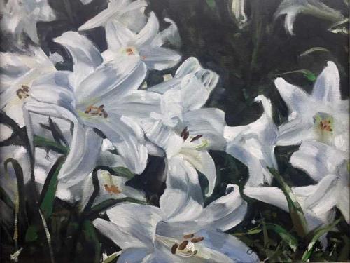 Small Lilies by Jo LeMay Rutledge