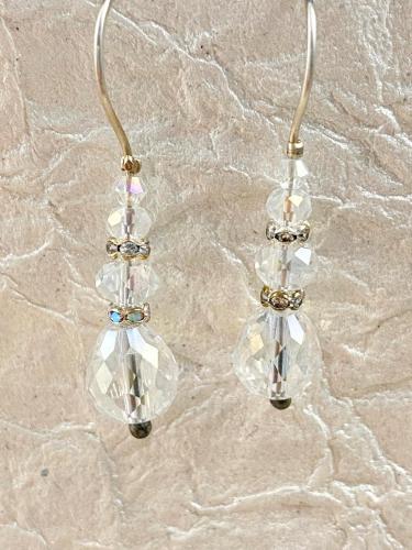 Crystal Earrings by Vicki%20Davis