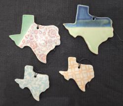 Small Texas Ornaments by Morghan Gray