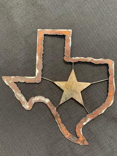Texas with Star by Jack Wolfsen