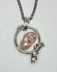 Baroque Pearl Necklace by Fred%20Tate