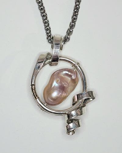 Baroque Pearl Necklace by Fred Tate