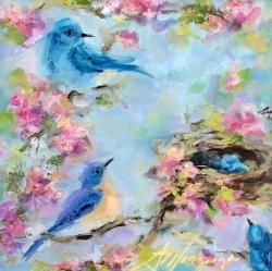 Better Together (Blue Birds) by Susie%20Monzingo