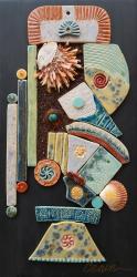 Spiny Oyster Wall Gem by Cathy Crain