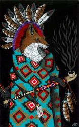 Tribal Council Member: Kuruk by Elizabeth Dryden Prints